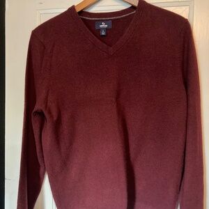 Lands' End 100% Cashmere Sweater Mens L